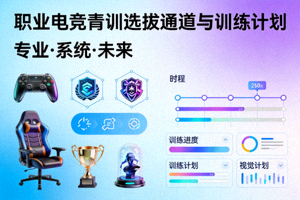 职业电竞青训选拔通道与训练计划封面